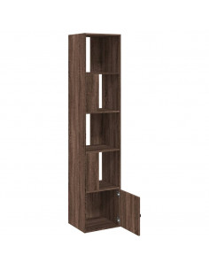 Libreria Rovere Marrone 40x36x189 cm in Legno Multistrato