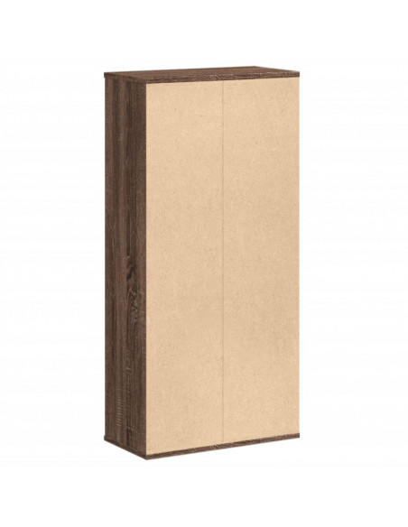 Libreria Rovere Marrone 50x25x105 cm in Legno Multistrato