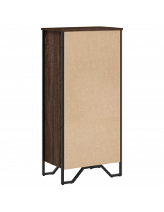 Libreria Rovere Marrone 50x31x106 cm in Legno Multistrato