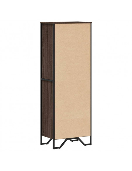 Libreria Rovere Marrone 50x31x137,5 cm in Truciolato