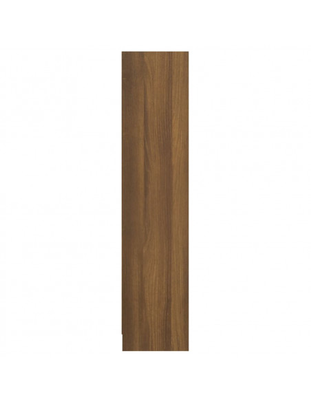 Libreria Rovere Marrone 60x24x109 cm in Legno Ingegnerizzato