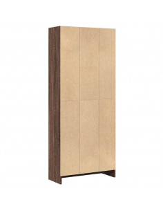 Libreria Rovere Marrone 60x24x143 cm in Legno Multistrato