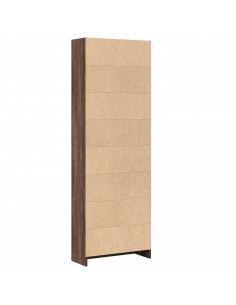 Libreria Rovere Marrone 60x24x176 cm in Legno Multistrato