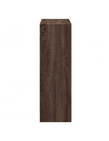 Libreria Rovere Marrone 60x24x76 cm in Legno Multistrato