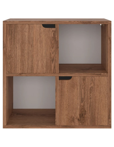 Libreria Rovere Marrone 60x27,5x59,5 cm in Legno Truciolato
