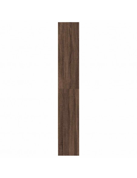 Libreria Rovere Marrone 80x30x189 cm in Legno Multistrato
