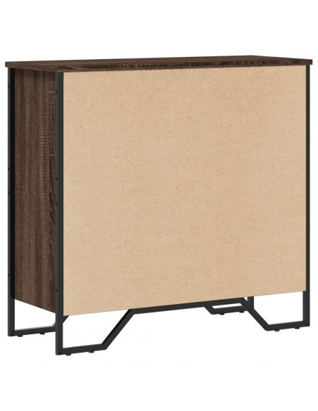 Libreria Rovere Marrone 80x31x74,5 cm in Legno Multistrato