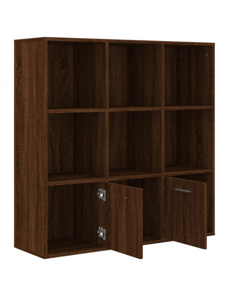 Libreria Rovere Marrone 98x30x98 cm