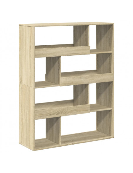 Libreria Rovere Sonoma 100x33x125,5 cm in Legno Multistrato