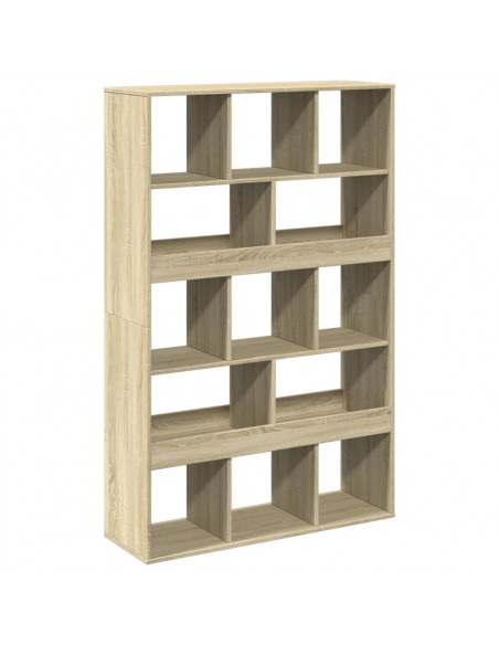 Libreria Rovere Sonoma 100x33x156,5 cm in Truciolato