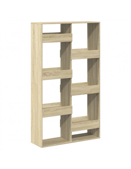 Libreria Rovere Sonoma 100x33x175 cm in Legno Multistrato