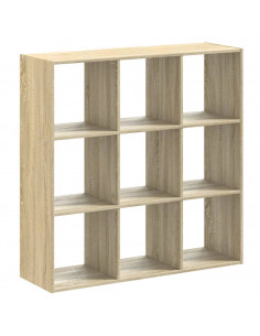 Libreria Rovere Sonoma 102x32x102 cm in Legno Multistrato