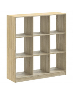 Libreria Rovere Sonoma 102x32x108 cm in Legno Multistrato