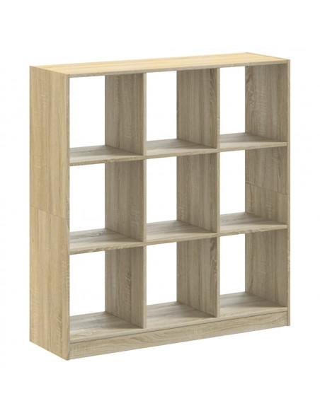 Libreria Rovere Sonoma 102x32x108 cm in Legno Multistrato
