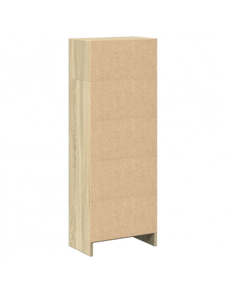 Libreria Rovere Sonoma 40x24x109 cm in Truciolato