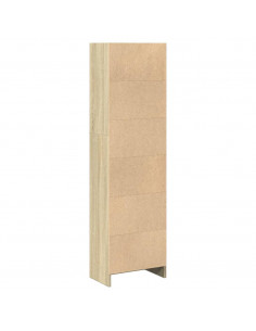 Libreria Rovere Sonoma 40x24x143 cm in Legno Multistrato