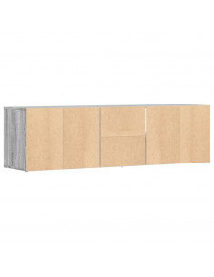 Mobile Angolare Grigio Sonoma 160x40x45 cm in Truciolato