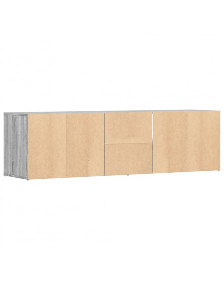 Mobile Angolare Grigio Sonoma 160x40x45 cm in Truciolato