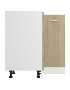 Mobile Angolare Rovere Sonoma 75,5x75,5x80,5 cm Multistrato