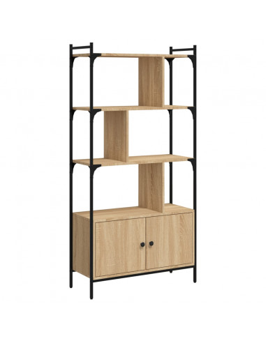 Libreria Ante Rovere Sonoma 76,5x30x154,5 cm Legno Multistrato