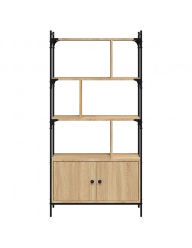 Libreria Ante Rovere Sonoma 76,5x30x154,5 cm Legno Multistrato