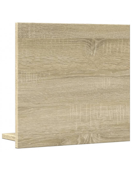 Mobile Bagno con Specchio Rovere Sonoma 40x11x37 cm Truciolato