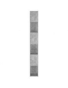 Libreria/Divisorio Grigio Cemento 100x24x188 cm