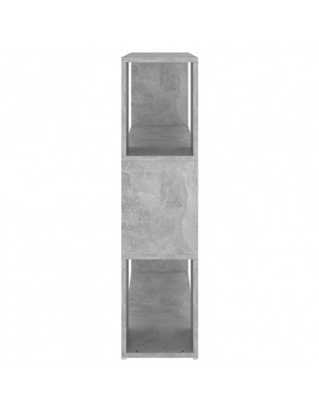 Libreria/Divisorio Grigio Cemento 100x24x94 cm