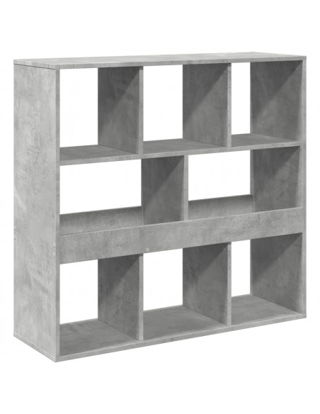 Libreria/Divisorio Grigio Cemento 100x33x94,5 cm