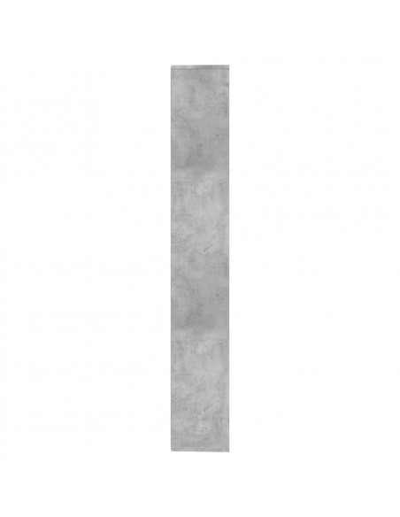 Libreria/Divisorio Grigio Cemento 155x24x160 Legno Multistrato