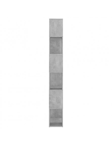 Libreria/Divisorio Grigio Cemento 60x24x186 cm in Truciolato