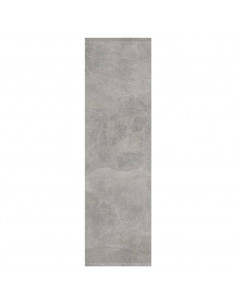 Libreria/Divisorio Grigio Cemento 60x30x103 cm in Truciolato