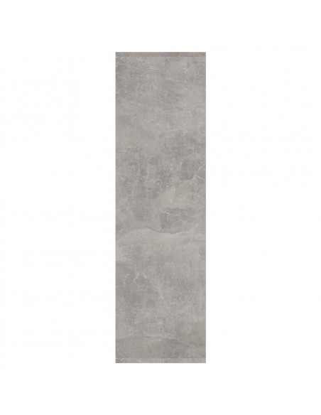 Libreria/Divisorio Grigio Cemento 60x30x103 cm in Truciolato