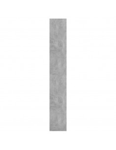Libreria/Divisorio Grigio Cemento 80x30x198 cm in Truciolato