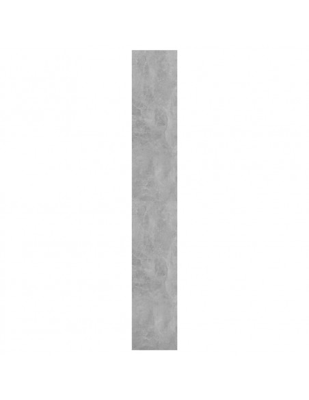 Libreria/Divisorio Grigio Cemento 80x30x198 cm in Truciolato