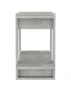 Libreria/Divisorio Grigio Cemento 80x30x51 cm