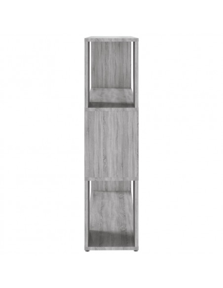 Libreria/Divisorio Grigio Sonoma 100x24x94 cm