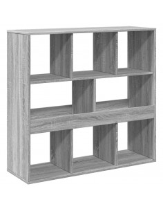Libreria/Divisorio Grigio Sonoma 100x33x94,5 cm