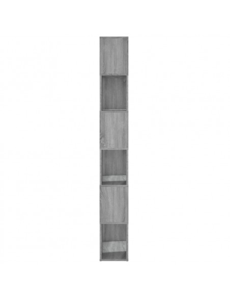 Libreria/Divisorio Grigio Sonoma 60x24x186 cm