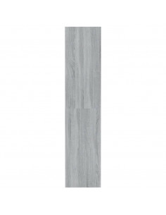 Libreria/Divisorio Grigio Sonoma 80x30x135 cm in Truciolato
