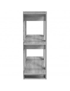 Libreria/Divisorio Grigio Sonoma 80x30x87 cm