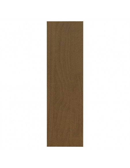Libreria/Divisorio Marrone Miele 100x30x103 cm in Legno di Pino