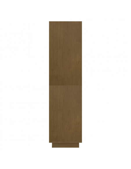 Libreria/Divisorio Marrone Miele 80x35x135 cm in Legno di Pino