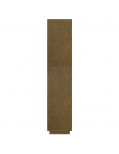 Libreria/Divisorio Marrone Miele 80x35x167 cm in Legno di Pino