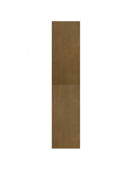 Libreria/Divisorio Miele 40x30x135,5 cm Legno Massello di Pino