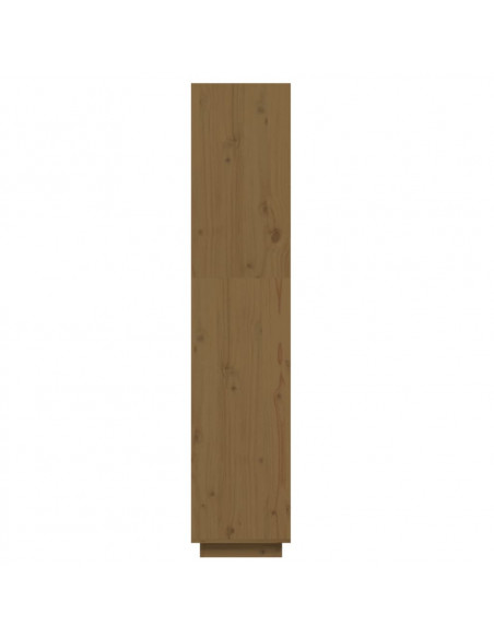 Libreria/Divisorio Miele 40x35x167 cm in Legno Massello di Pino