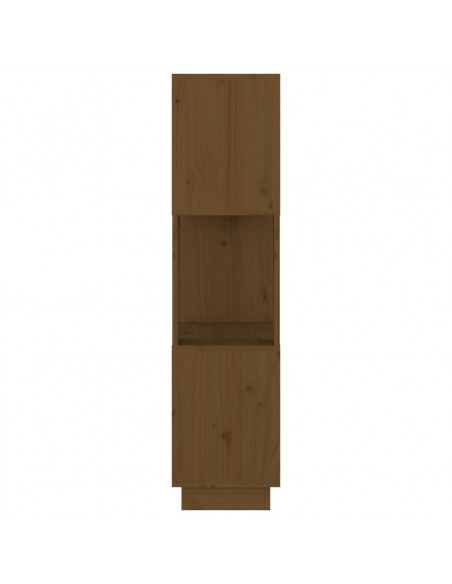 Libreria/Divisorio Miele 51x25x101 cm in Legno Massello di Pino