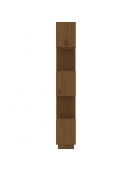 Libreria/Divisorio Miele 51x25x163,5 cm Legno Massello