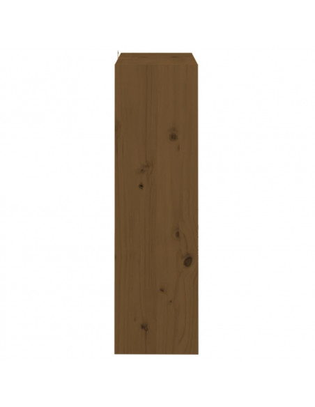Libreria/Divisorio Miele 60x30x103,5 cm Legno Massello di Pino