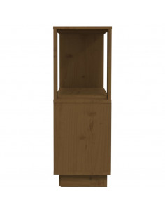 Libreria/Divisorio Miele 80x25x70 cm in Legno Massello